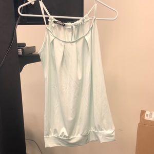 Mint green tank top